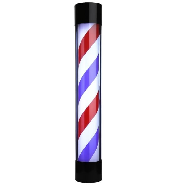 Letrero Luz Poste De Barbería Giratorio Eléctrico De 1.20cm - Image 3