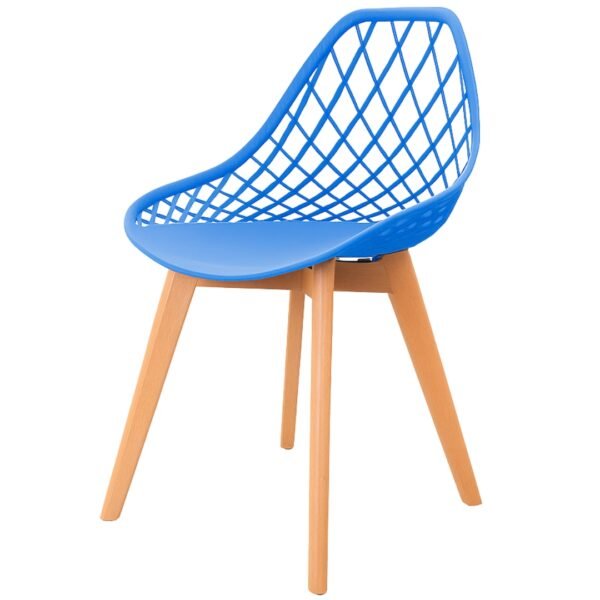 Set X2 Silla Comedor Firenze Azul - Image 4