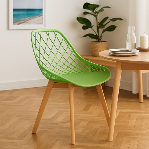 Set X3 Silla Comedor Firenze Verde - Image 7