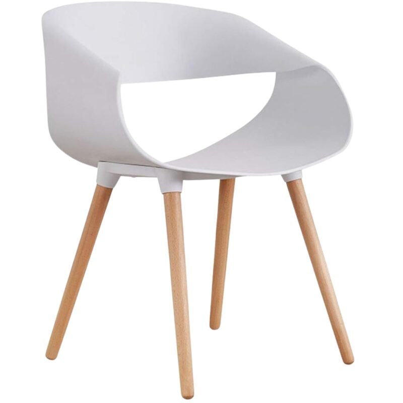 Silla Para Comedor Moderna Parma Blanca