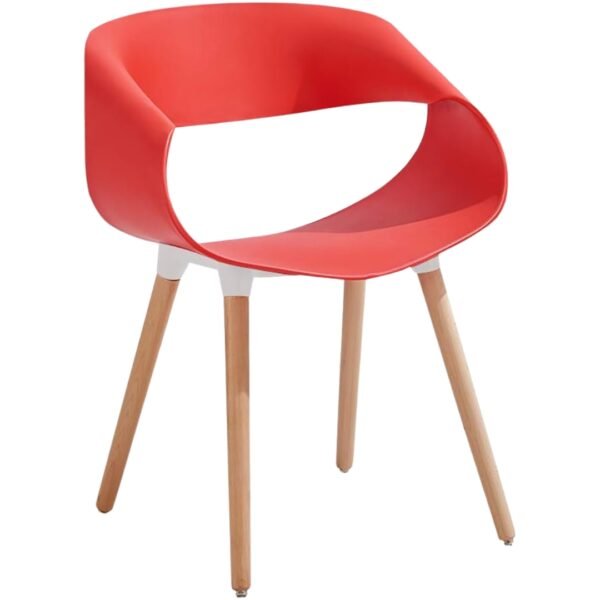 Silla Para Comedor Moderna Parma Roja - Image 9