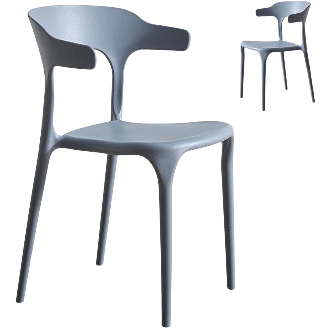 Silla De Comedor Génova Apilable Para Interior y Exterior - Image 8