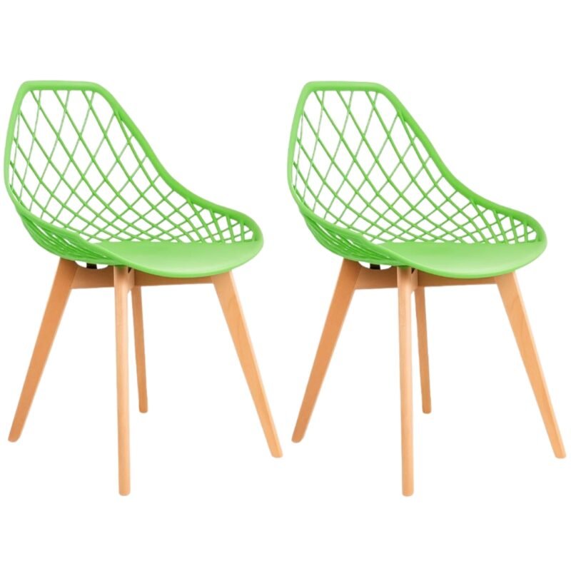 Set X2 Silla Comedor Firenze Verde