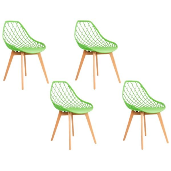 Set X4 Silla Comedor Firenze Verde