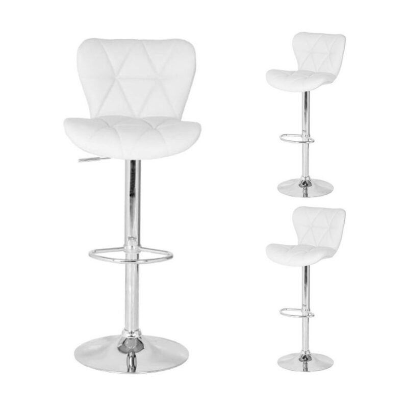Silla bar Bari Blanca Moblihouse X3