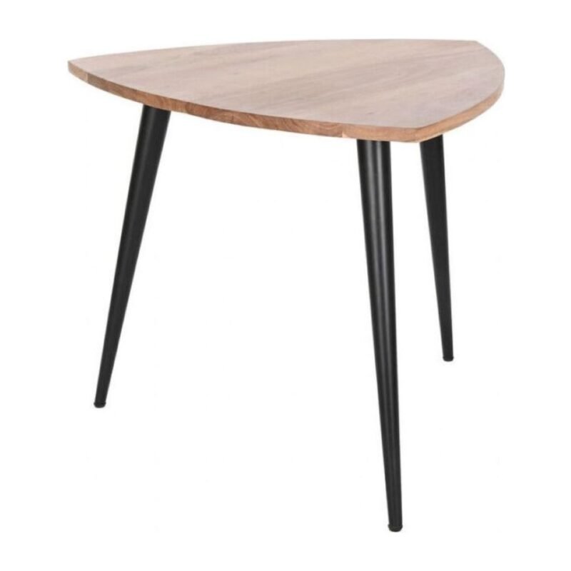 Mesa De Comedor Ovalo De 90 Cm Roble