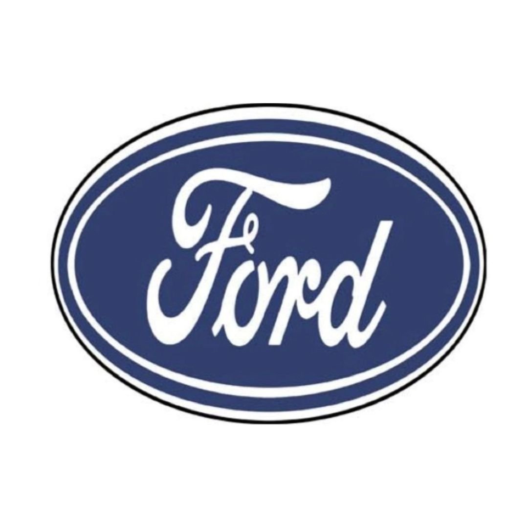 Placa Ovalada Ford Vintage Decorativa Pared