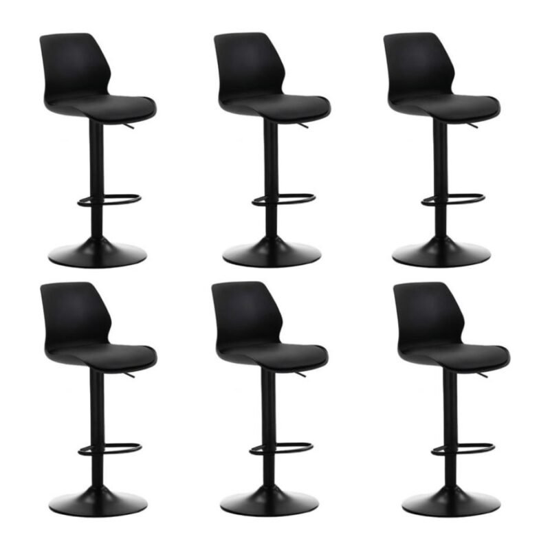 Set X6 Silla Bar Con Altura Ajustable Diseño Ergonómico