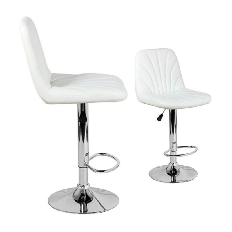 Silla Bar Acolchada Shell X2 Moblihouse