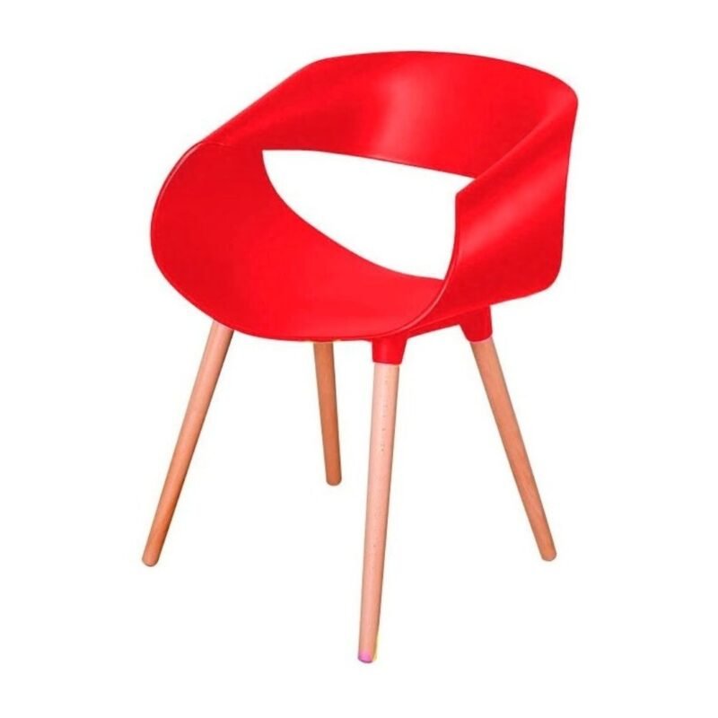 Silla Comedor Parma Roja Moblihouse