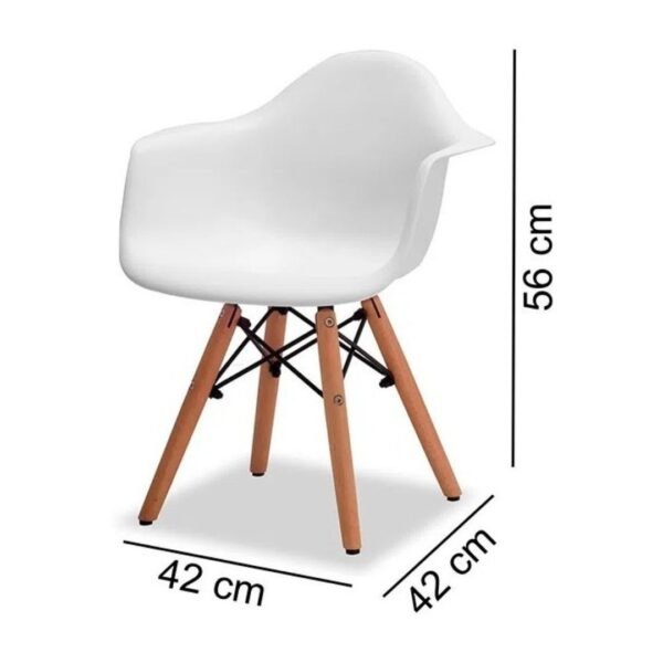 Silla Eames Kids Con Brazos X2 - Image 3