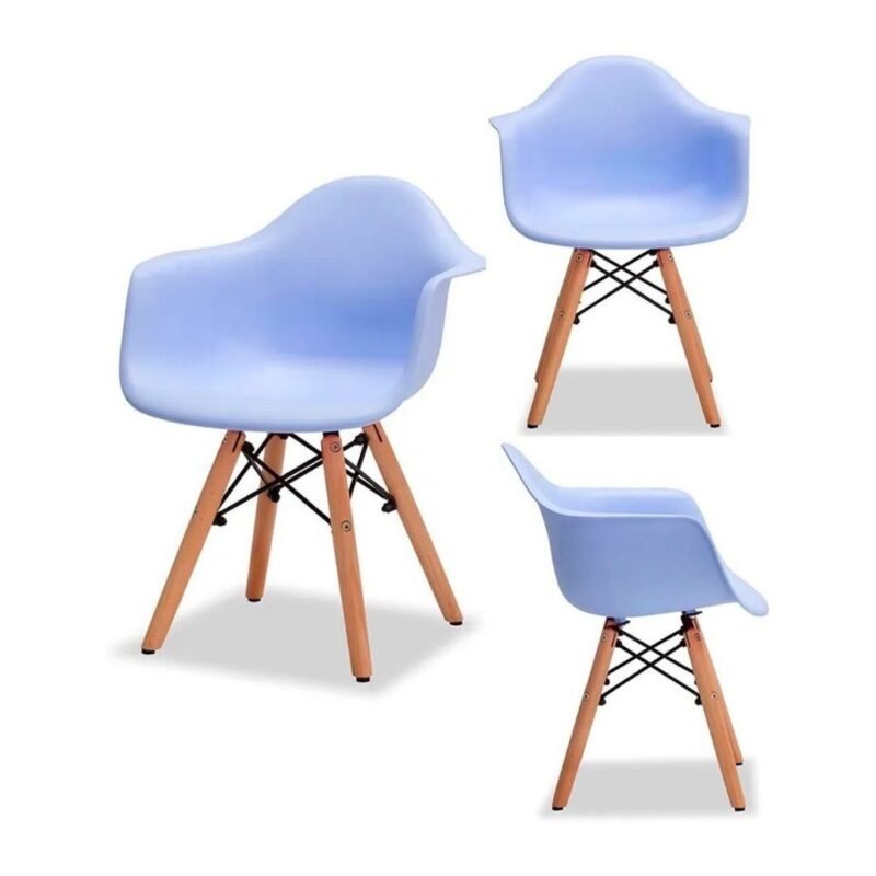 Silla Eames Kids Con Brazos X3