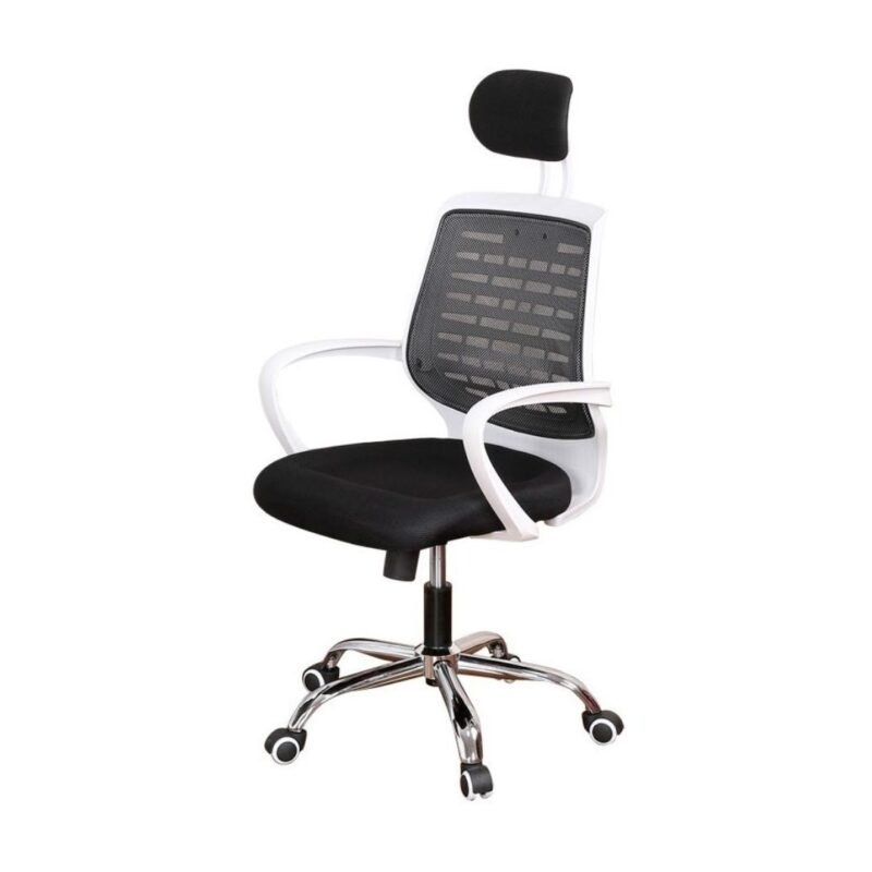 Silla Gerencial Dynamic Blanca Negra