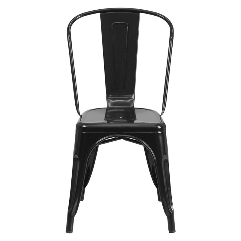 Silla Metal Tolix Negra