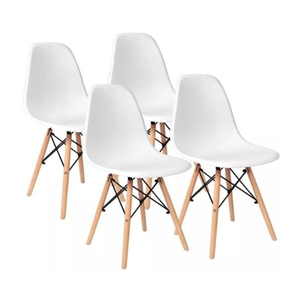 Sillas Eames  Comedor X4