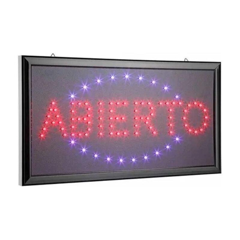 Aviso Led 48×25 Abierto