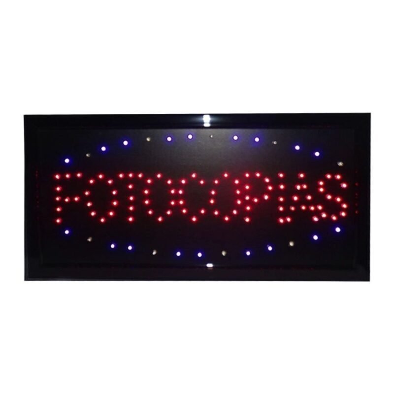 Aviso Led 48×25 Fotocopias