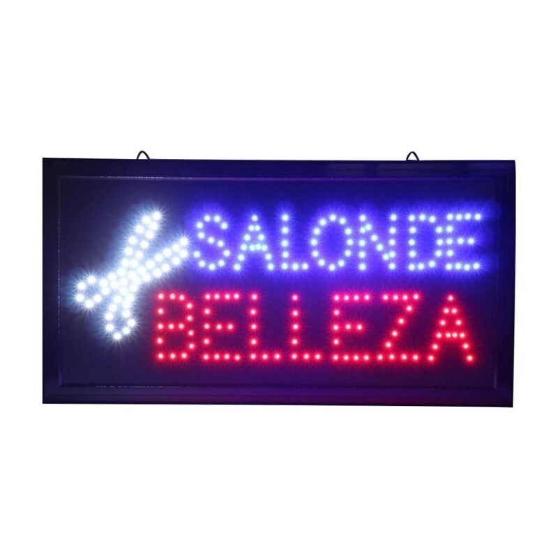 Aviso Led 48×25 Salon De Belleza