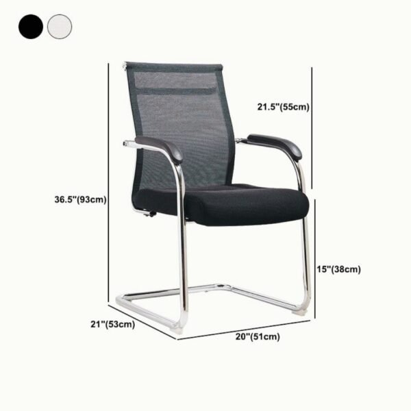 Silla Interlocutora Premium Negra - Image 5