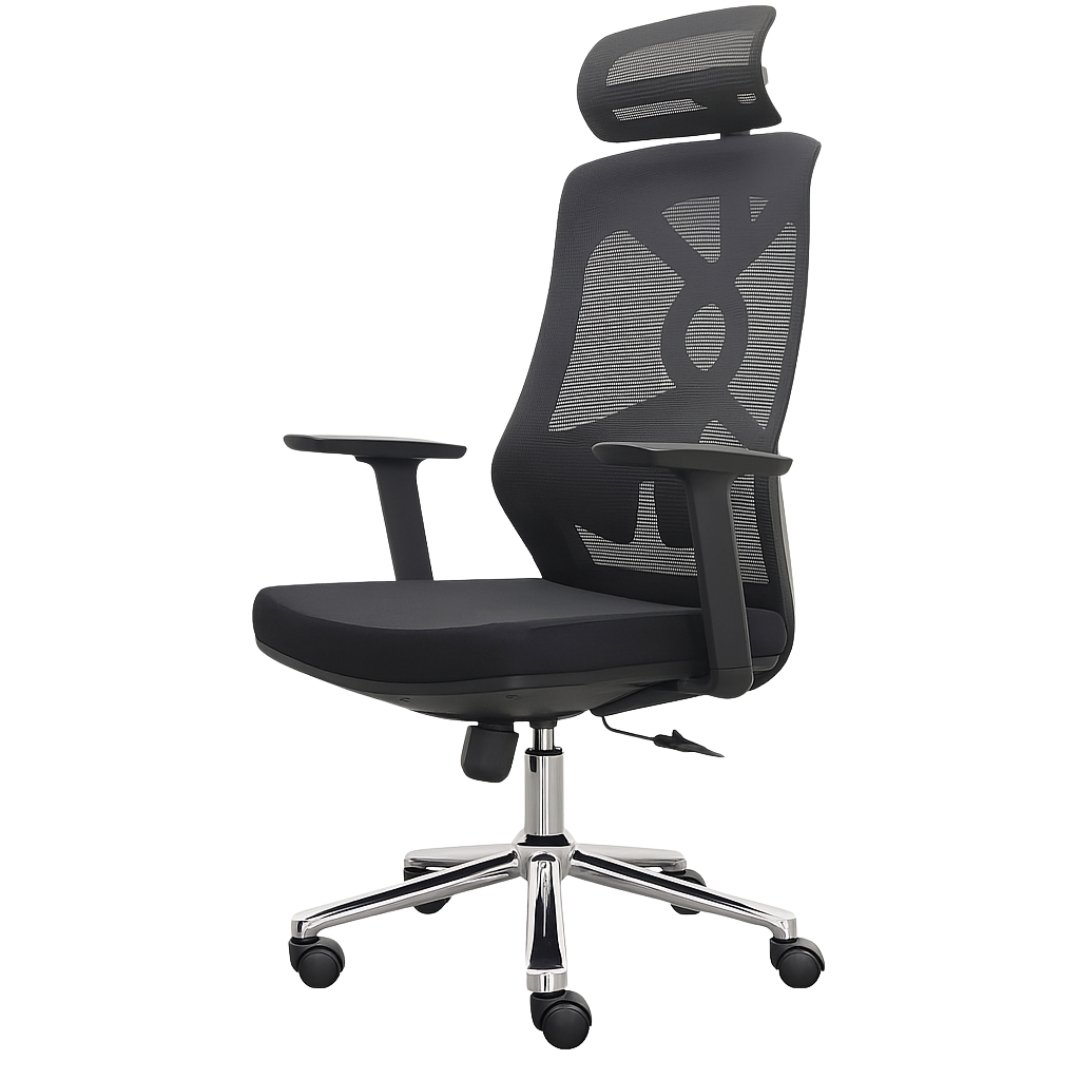 Silla Gerente Dubai Negra - Image 10