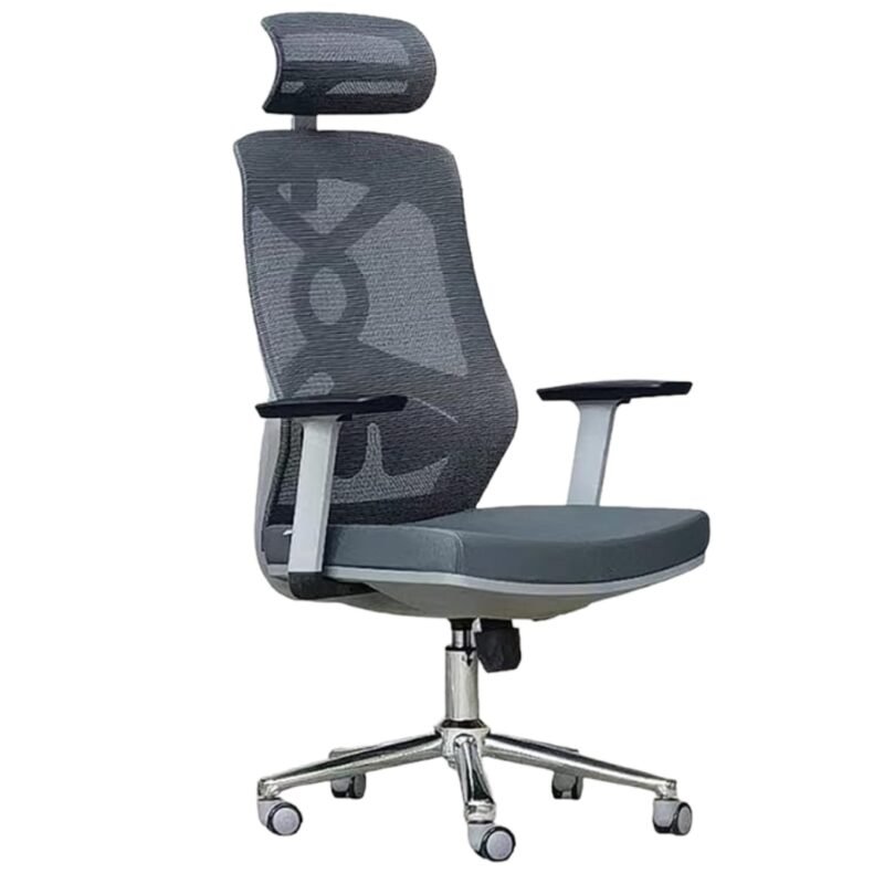 Silla Gerente Dubai Gris