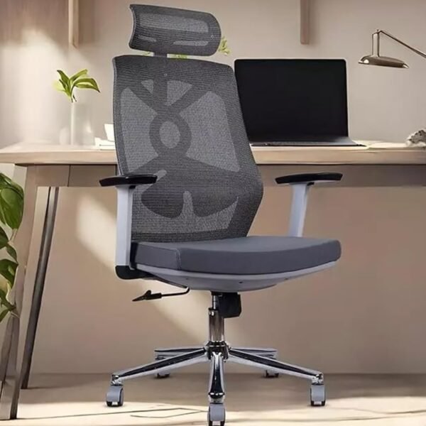 Silla Gerente Dubai Gris - Image 2