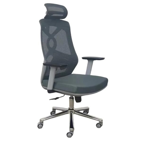 Silla Gerente Dubai Gris - Image 9