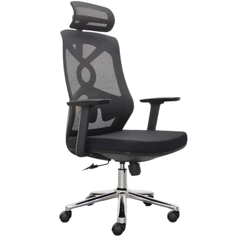Silla Gerente Dubai Negra