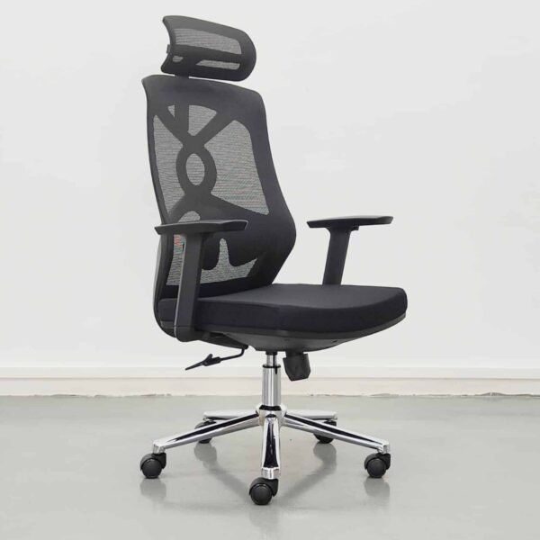 Silla Gerente Dubai Negra - Image 4