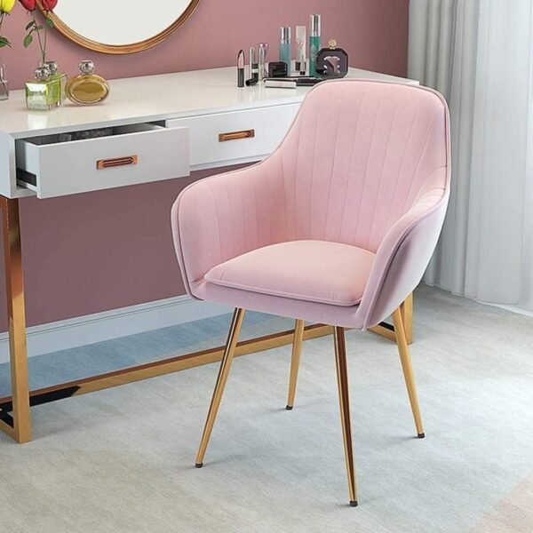 Silla De Comedor Terciopelo Valencia Rosada - Image 10