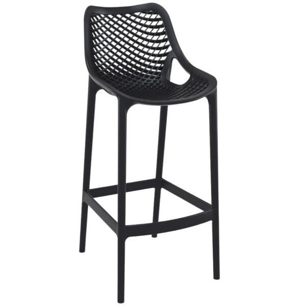 Butaco Bar En Polipropileno Inyectado Nest Negro