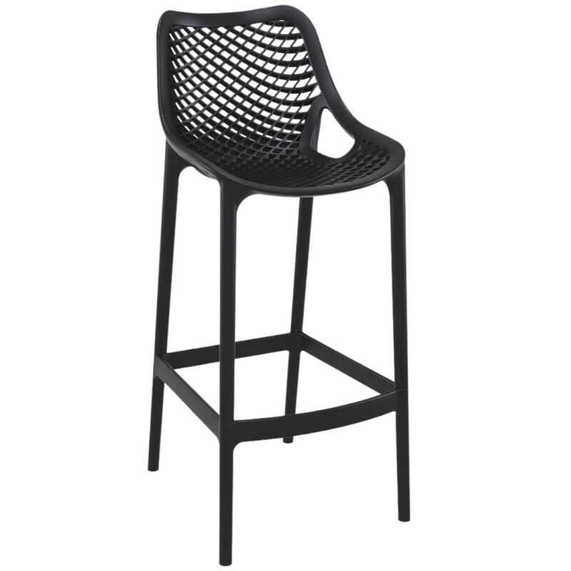Butaco Bar En Polipropileno Inyectado Nest Negro
