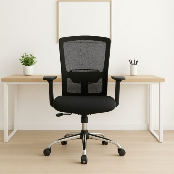 Silla De Oficina Secretarial Ergofit Basic Brazo Graduable - Image 3
