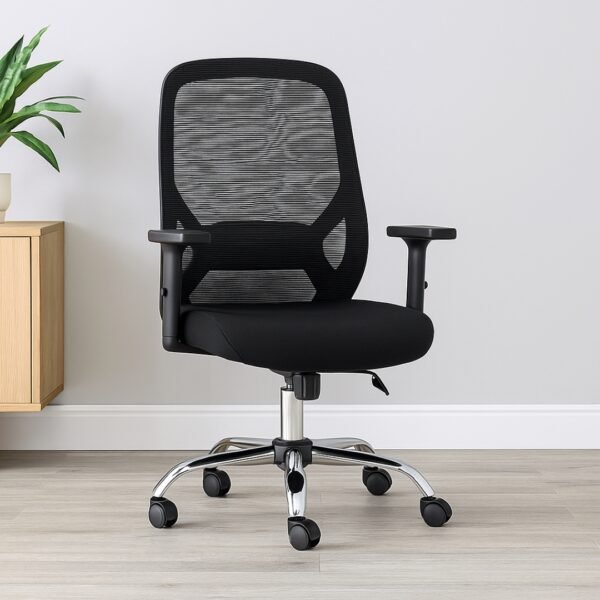 Silla De Oficina Secretarial Ergofit Pro Brazo Graduable - Image 2