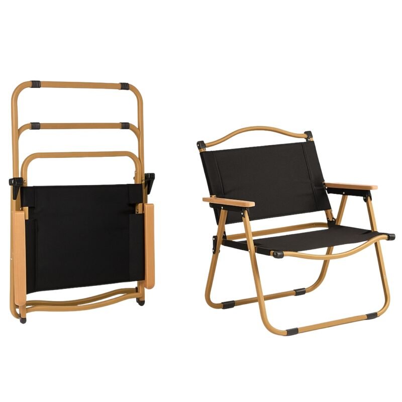 Silla Plegable Premium De Exterior Camping, Picnic, Portátil