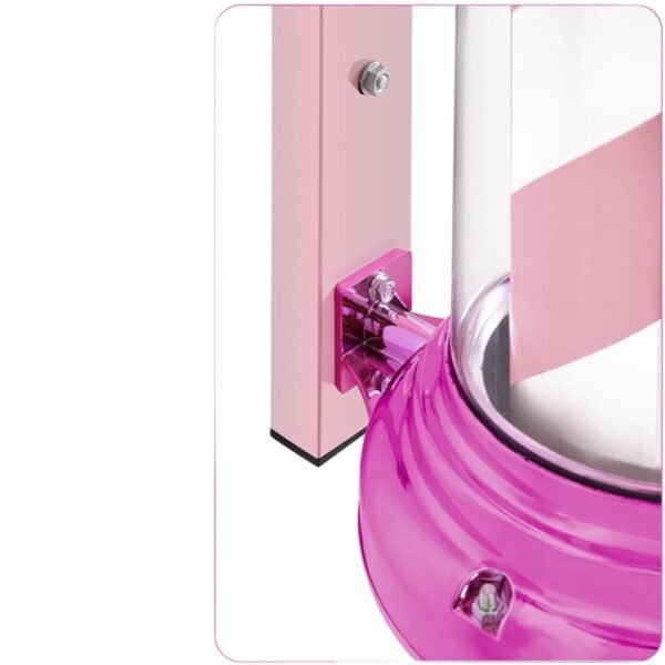 Cilindro Luminoso Rosado Para Barbería Toque Moderno 60cm - Image 7