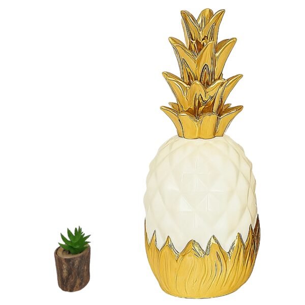 Set X2 Piñas Decorativas Luxury Diseño Exclusivo 33cm Y 27cm - Image 2