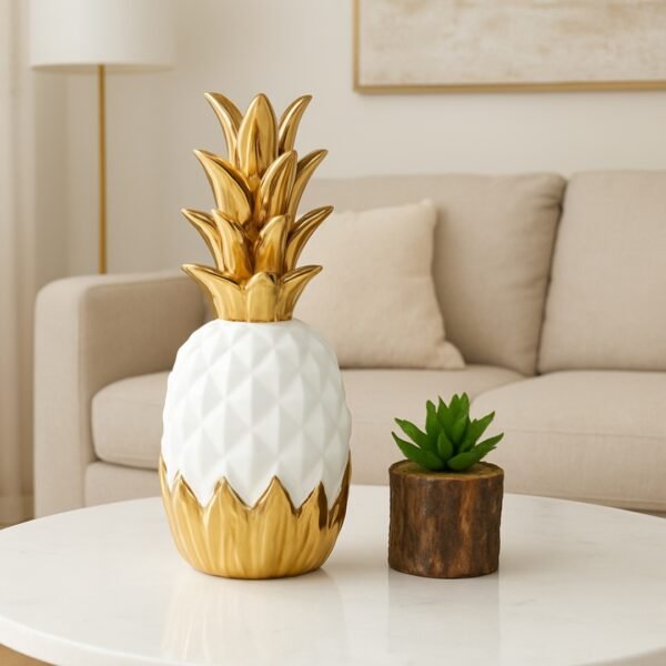 Set X2 Piñas Decorativas Luxury Diseño Exclusivo 33cm Y 27cm - Image 10