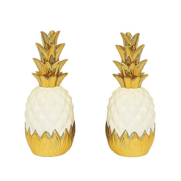 Set X2 Piñas Decorativas Luxury Diseño Exclusivo 33cm Y 27cm - Image 5
