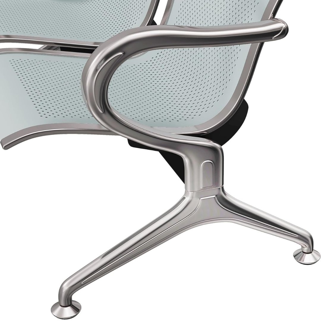 Silla Tandem 5 Puestos Sala De Espera Garantía 5 Años - Image 5