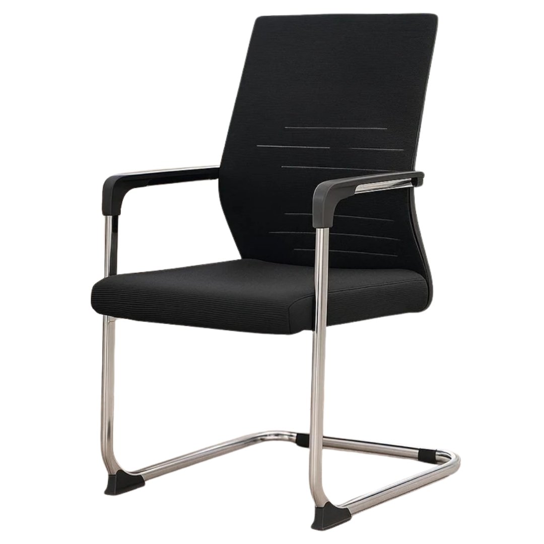 Silla De Oficina Interlocutora Negra - Image 11