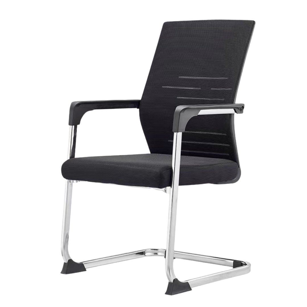 Silla De Oficina Interlocutora Negra - Image 3