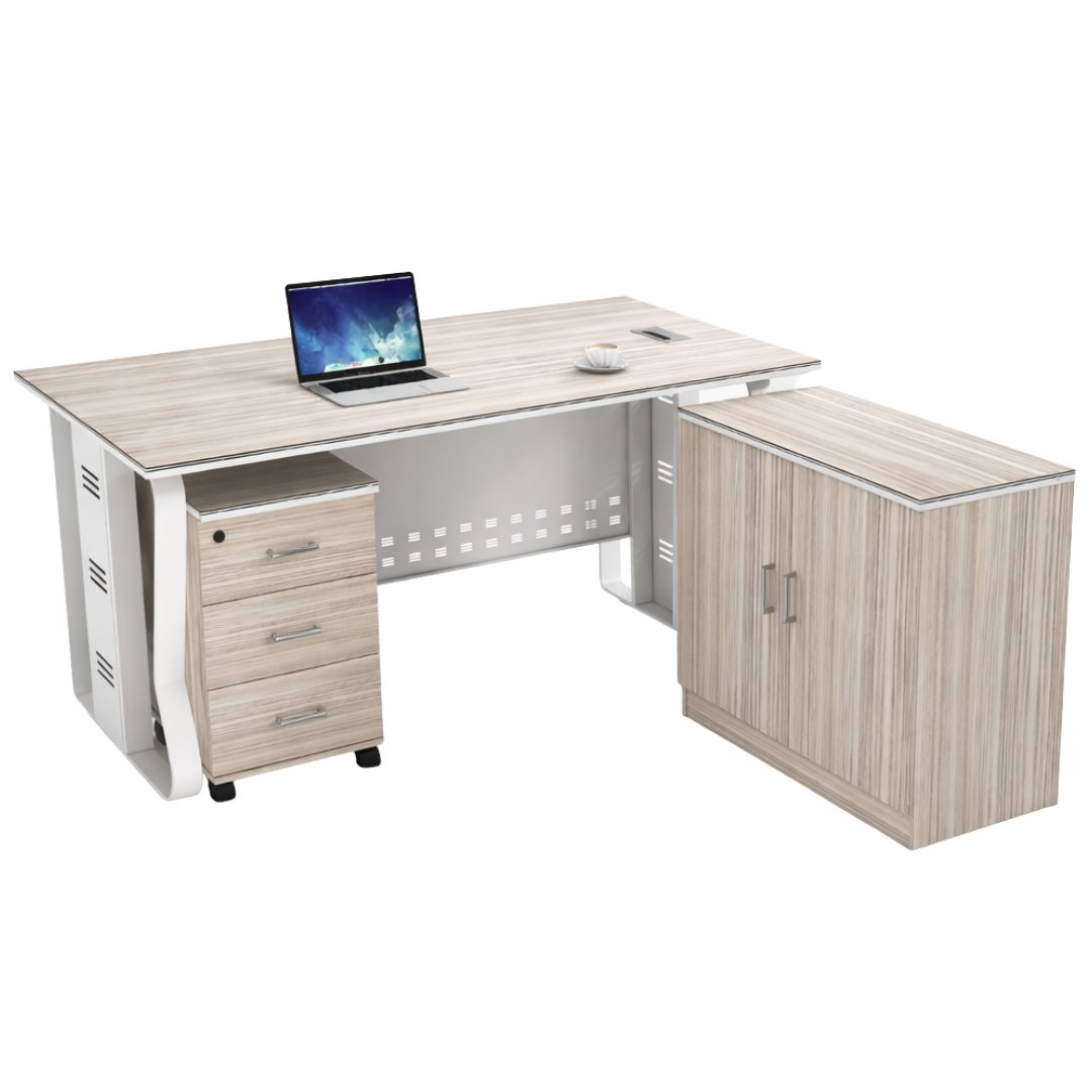 Escritorio Gerencial Moderno MDF Spruce - Image 9