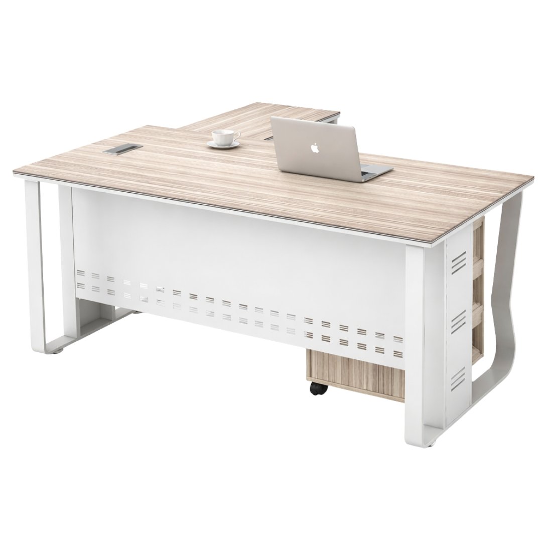 Escritorio Gerencial Moderno MDF Spruce - Image 8