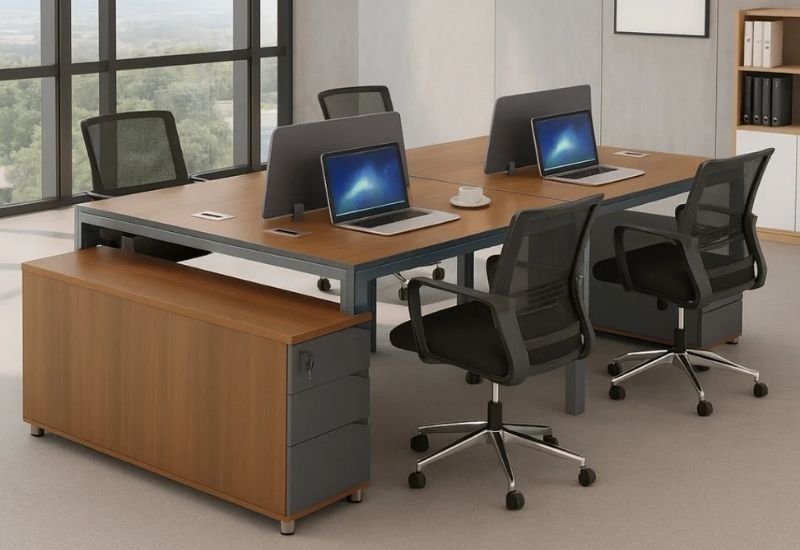 De lo Tradicional al Bench: Cómo Optimizar Espacios con Mesas de Trabajo Colaborativo