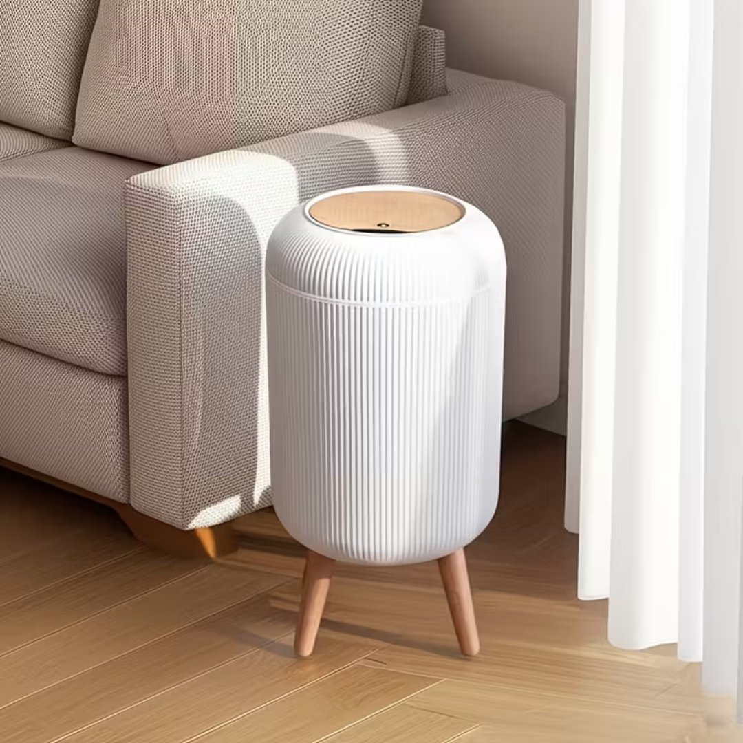 Caneca Redonda Moblihouse 1.5 L Para Basura Compacta Troquelada Blanca - Image 11