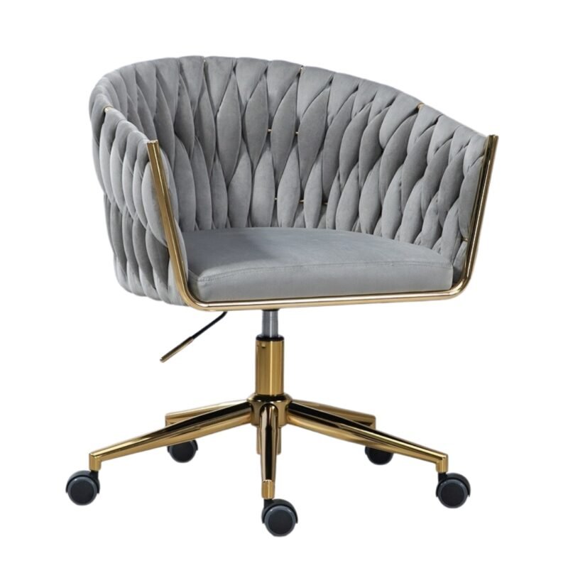 Silla De Oficina Golden Moderna Giratoria 360° Con Ruedas