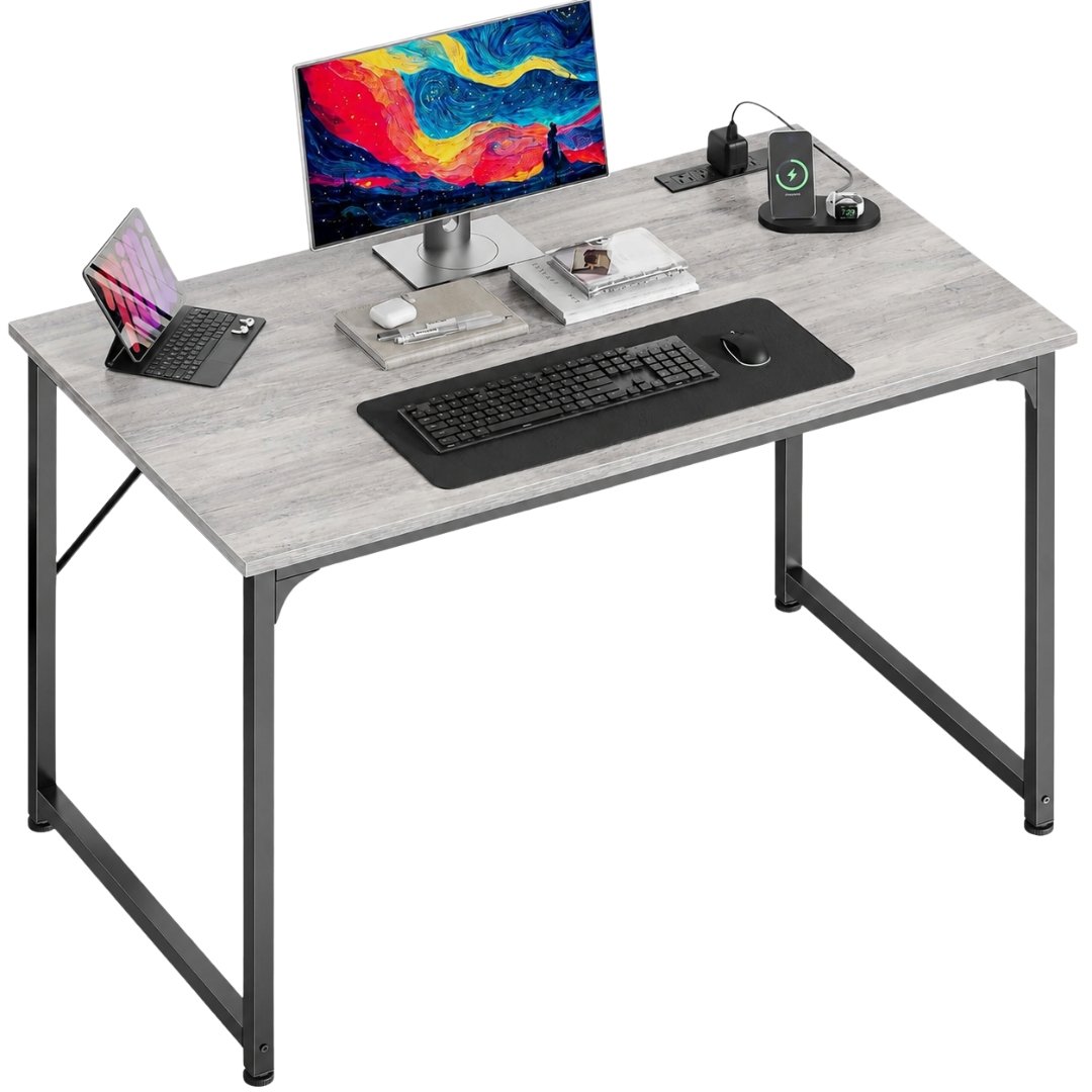 Escritorio Basic Para Computador De 100 × 60 × 73 cm Escritorio De Oficina, Estudio y Home Office