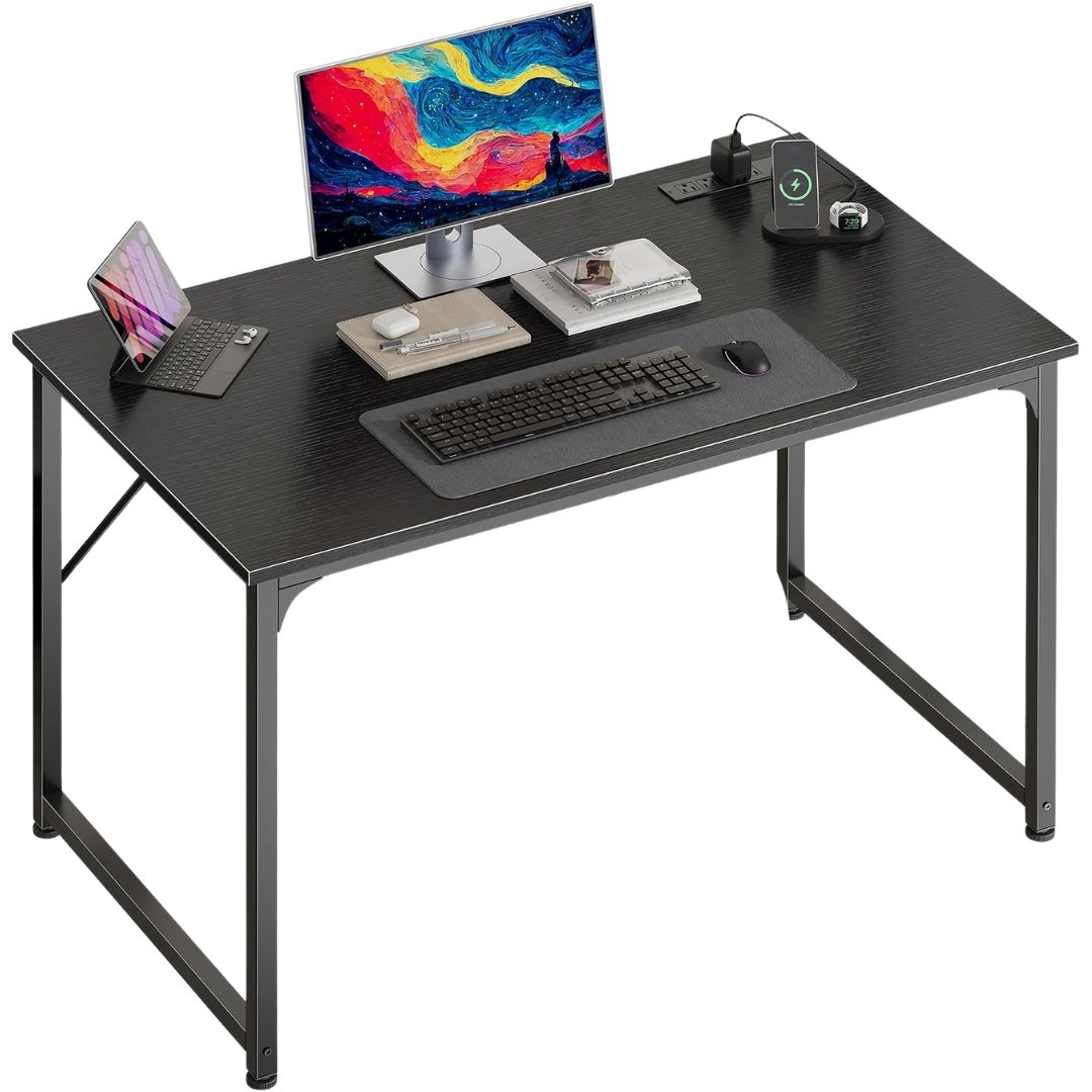 Escritorio Basic Para Computador De 100 × 60 × 73 cm Escritorio De Oficina, Estudio y Home Office