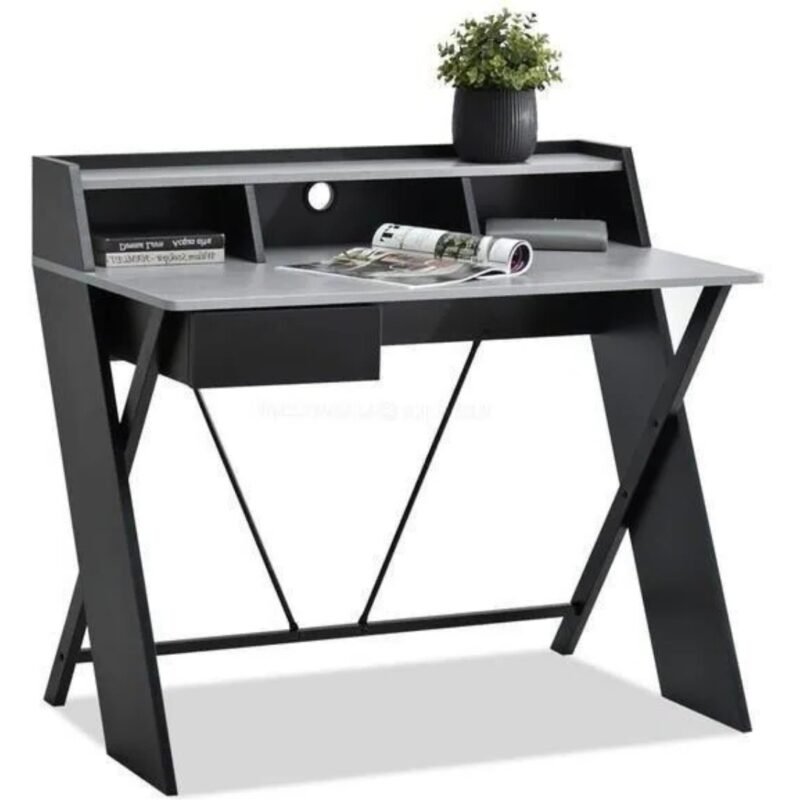 Escritorio Smart Space 1916 Para Oficina Con Extensión 100 x 56 x 90 cm